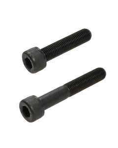 M8 x 1.00p Metric Fine Plain Black Uncoated Class 12.9 Socket (6mm Key) Head Cap Screws DIN 912