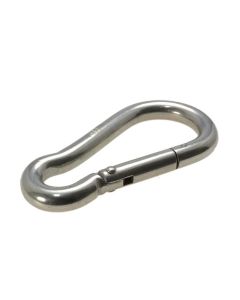 4mm x 40mm Stainless A4-70 G316 Spring Hook