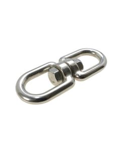 6mm x 65mm Stainless A4-70 G316 Swivel Eye + Eye