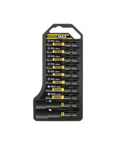 10 Pce Alpha ThunderMAX Impact Assorted Driver Bit Set  TBS10TM