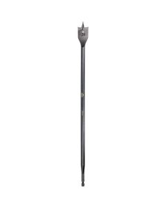 26mm (1-1/8") x 400mm HSS TurboBORE Long Spade Bit Alpha TS08L-26