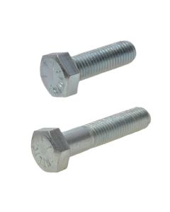 1/4" x 26 TPI BSF Fine Zinc Hex Bolts High Tensile Grade R BS 1083