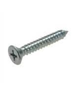 12g (5.50mm) Zinc Countersunk Phillips (PH3) Self Tapping Screws ANSI B18.6.4