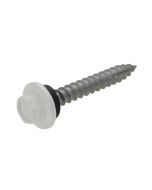 12g (5.50mm) x 25mm NEO Shale Grey Hex Flange Timber T17 Cladding Screw Galvanised