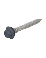 12g (5.50mm) x 50mm NEO Ironstone Hex Flange Timber T17 Top Grip Roofing Screw Galvanised