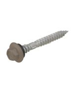 12g (5.50mm) x 50mm NEO Jasper Hex Flange Timber T17 Top Grip Roofing Screw Galvanised