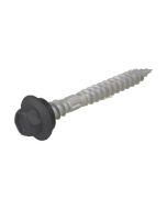 12g (5.50mm) x 50mm NEO Monument Hex Flange Timber T17 Top Grip Roofing Screw Galvanised