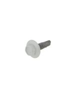 10g (4.80mm) x 16mm Shale Grey Hex Flange (5/16") Metal Self Drilling Fencing Screw Galvanised