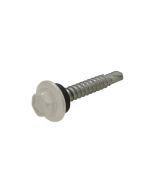 10g (4.80mm) x 25mm NEO Dune Hex Flange (5/16") Metal Self Drilling Cladding Screw Galvanised