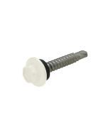 10g (4.80mm) x 25mm NEO Surfmist Hex Flange (5/16") Metal Self Drilling Cladding Screw Galvanised