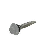 10g (4.80mm) x 25mm NEO Windspray Hex Flange (5/16") Metal Self Drilling Cladding Screw Galvanised