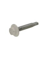 12g (5.50mm) x 20mm NEO Dune Hex Flange (5/16") Metal Self Drilling Shed Screw Galvanised