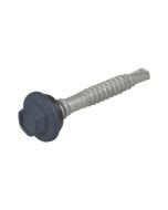 12g (5.50mm) x 39mm NEO Ironstone Hex Flange (5/16") Metal Top Grip Roofing Screw Galvanised