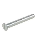 2BA x 0.81p British Association Zinc Countersunk Slot Machine Screws AS B85