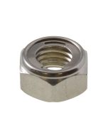 M10 x 1.25p Metric Fine Stainless A2-70 G304 Hex All Metal Lock Nuts