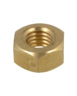 4BA x 0.66p British Association Hex Brass Hex Standard Nuts Low Tensile BS57