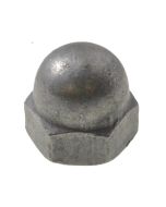 M36 x 4.00p Metric Coarse Galvanised 1 Piece Dome Nuts Low Tensile DIN 1587