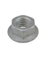 M20 x 2.50p Metric Coarse Zinc Flake Silver Class 12 Hex Flange Serrated Nuts High Tensile HEC Standard