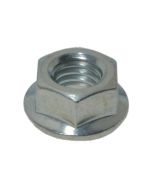 3/8" x 16 TPI UNC Coarse Zinc Grade 5 Hex Flange Serrated Nuts High Tensile