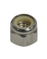 #4-40 x 40 TPI UNC Coarse Stainless A2-70 G304 Hex Nyloc Nuts NM Series