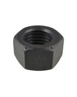 5/8" x 11 TPI UNC Coarse Plain Black Uncoated Grade 8 Hex Plow Nuts High Tensile HEC Standard