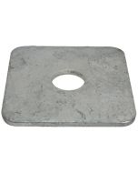 M12 (1/2") x 50mm x 50mm x 3mm Galvanised Heavy Square Washers Low Tensile HEC Standard