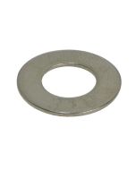 M5 (3/16") x 10mm x 0.8mm Stainless A4-70 G316 Flat Washers HEC Standard