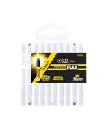 SQ2 x 75mm Alpha ThunderMAX Impact Square Power Driver Bit - 10 Pack Handipak SQ275SMH